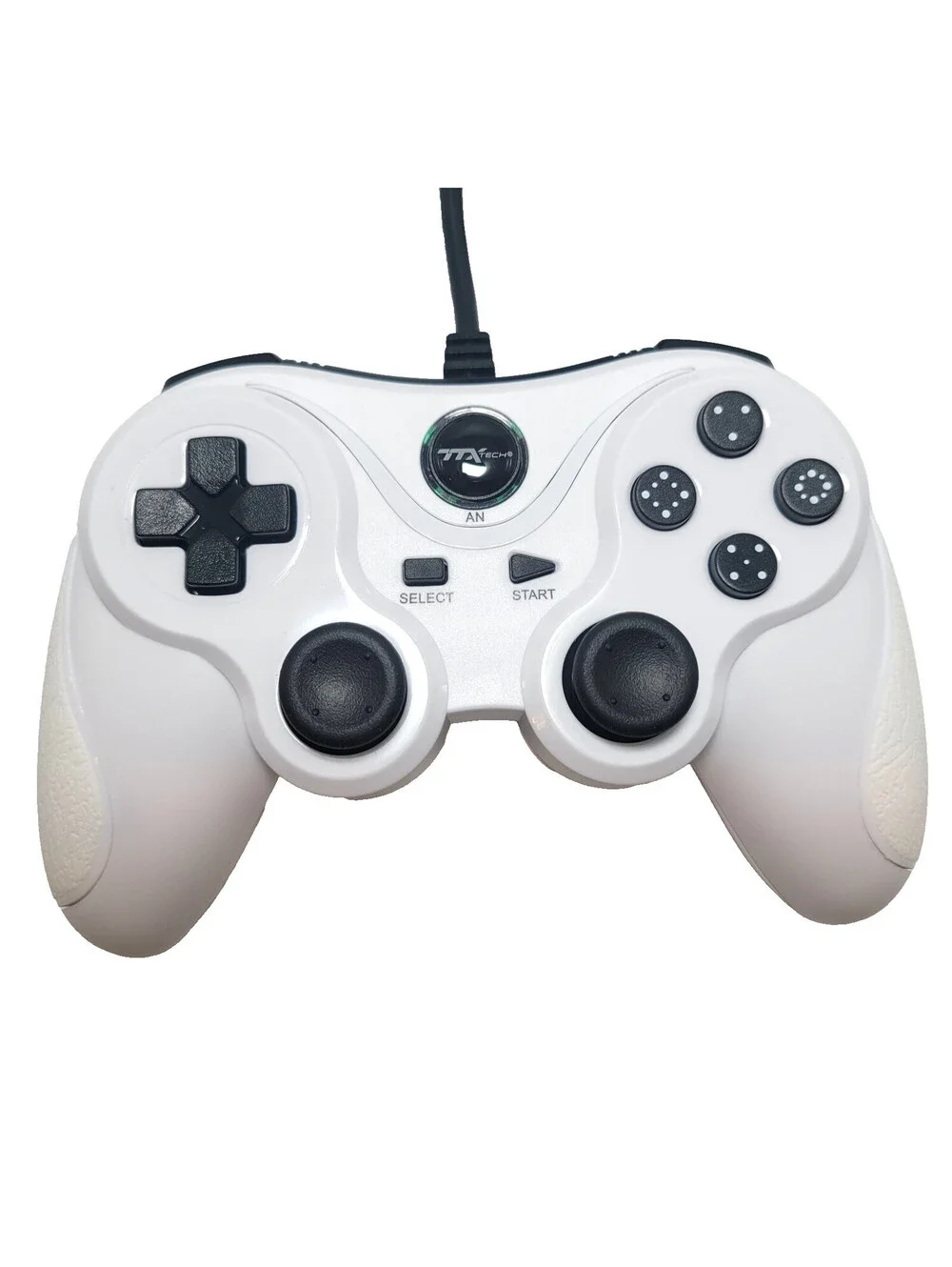 PlayStation 3 Wired Controller for PS3 / PC / USB by TTX Tech - White
